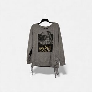Star Wars Gray Graphic Sweatshirt